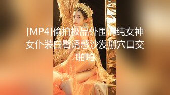 [MP4]偷拍极品外围清纯女神女仆装白臀诱惑沙发掰穴口交啪啪