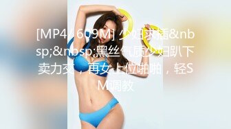 [MP4/ 609M] 少妇求插&nbsp;&nbsp;黑丝气质少妇趴下卖力交，再女上位啪啪，轻SM调教