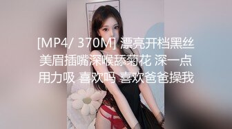 [MP4/ 370M] 漂亮开档黑丝美眉插嘴深喉舔菊花 深一点用力吸 喜欢吗 喜欢爸爸操我