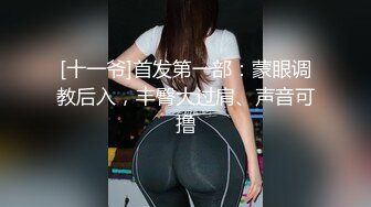 [十一爷]首发第一部：蒙眼调教后入，丰臀大过肩、声音可撸